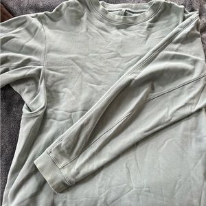 Lululemon French Terry oversized long sleeve crew